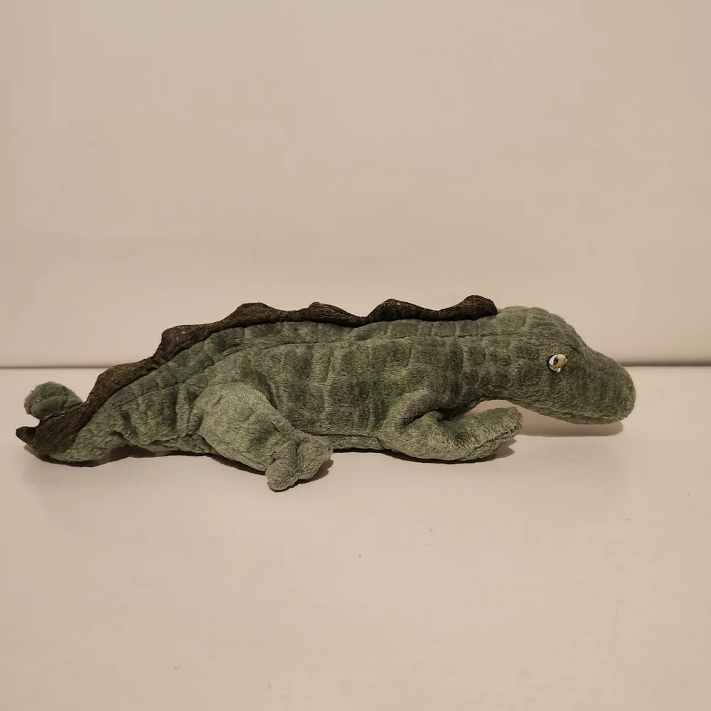 10” Ty Beanie Babies Swampy the Alligator Plush Stuffed Animal